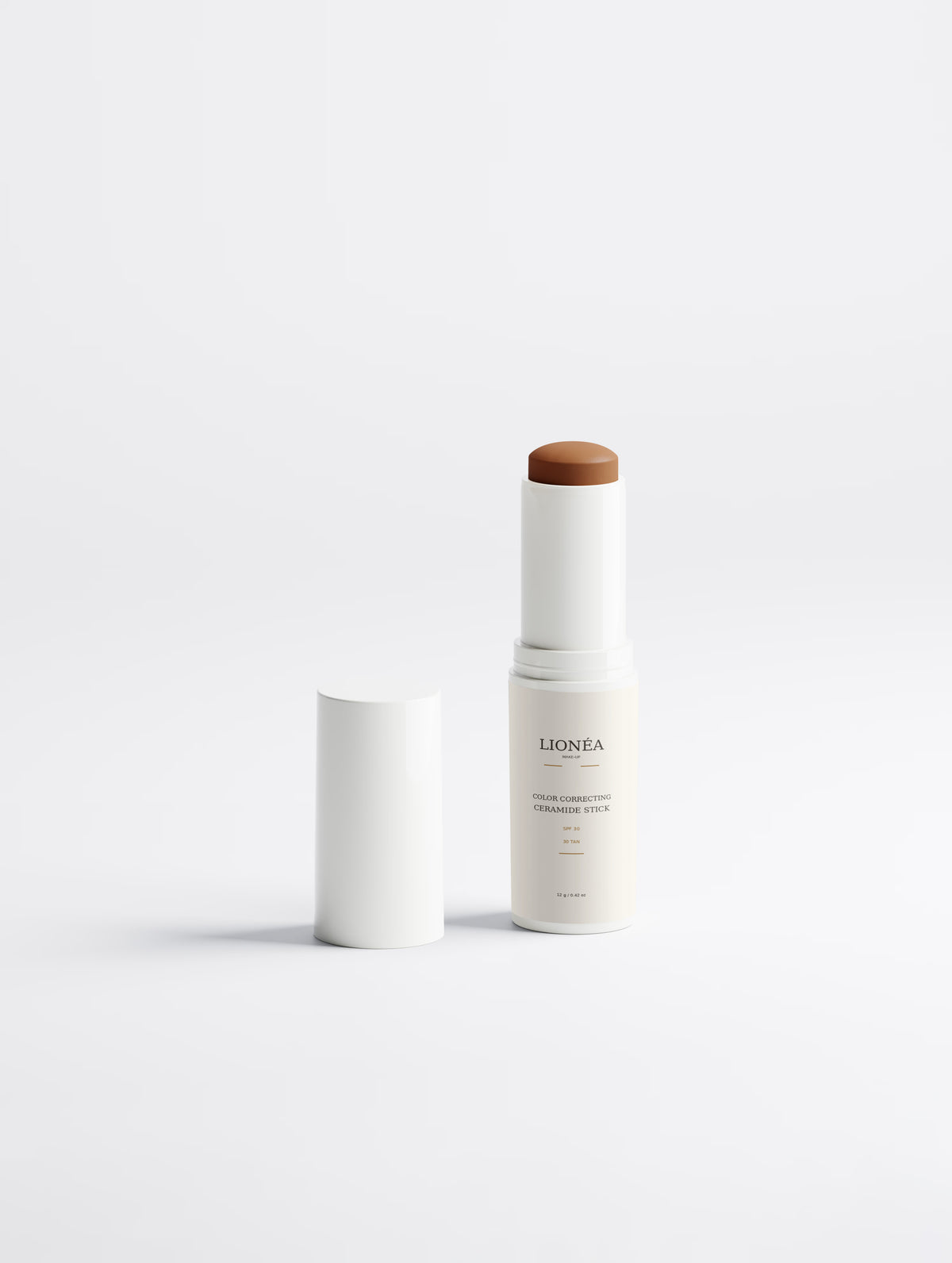 LIONÉA Color Correcting Ceramide Stick SPF 30 – 30 Tan – 12 g