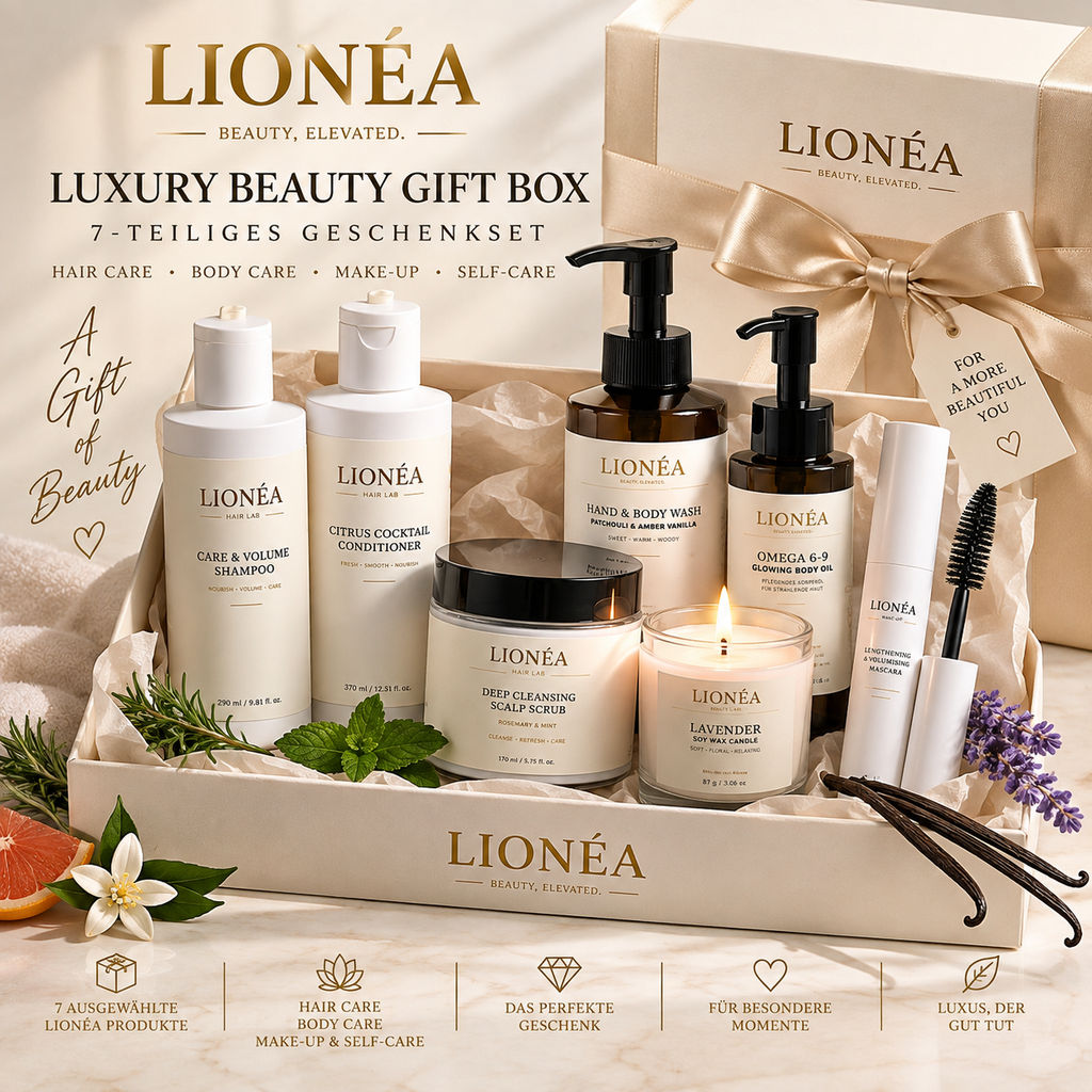 LIONÉA Luxury Beauty Gift Box – 7-teiliges Geschenkset