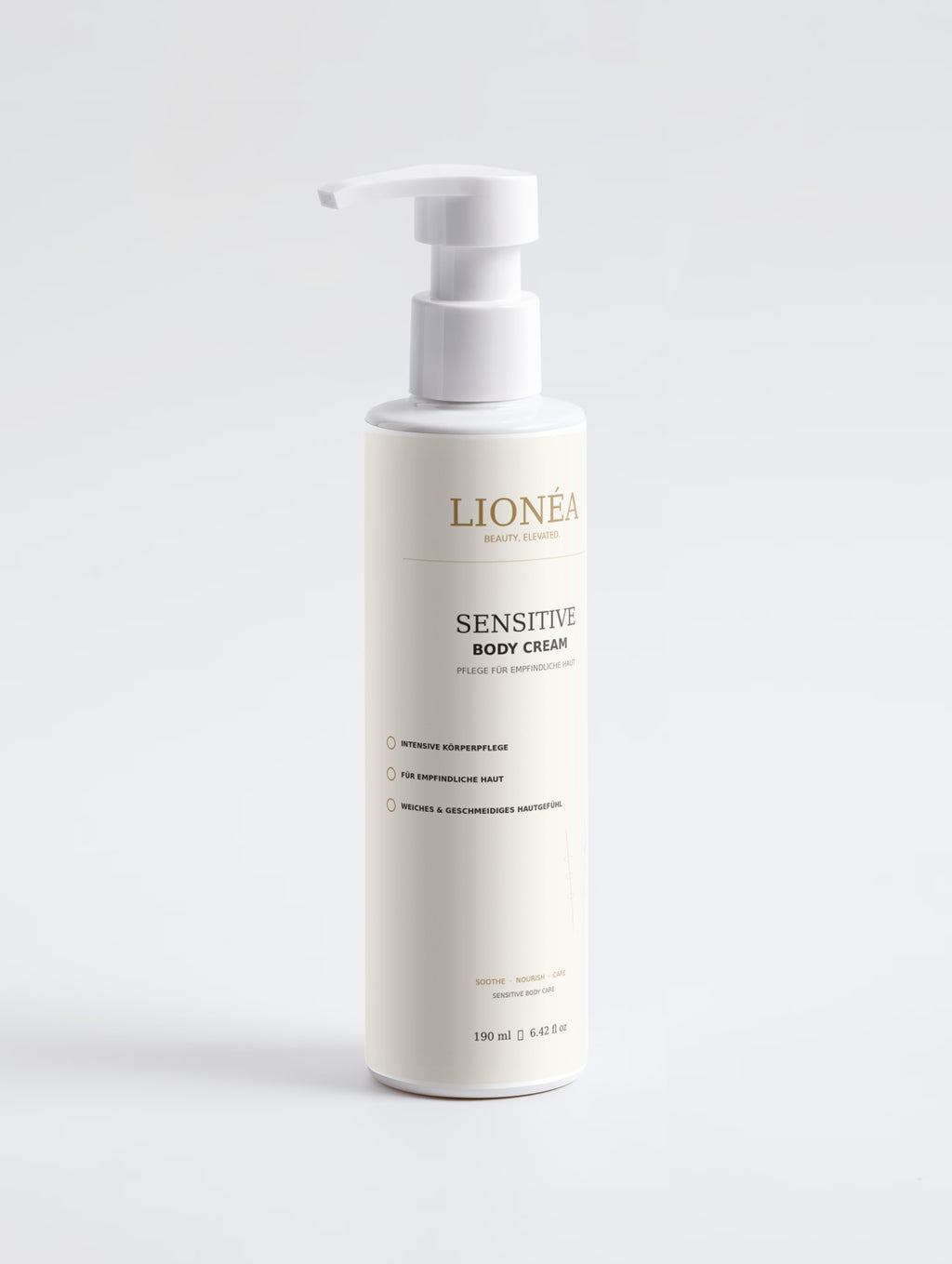 Crema corporal sensible LIONÉA – 190 ml