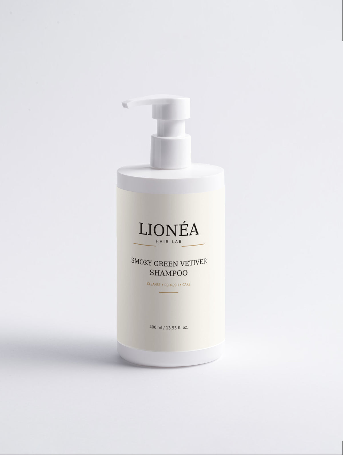 LIONÉA Smoky Green Vetiver Shampoo – 400 ml