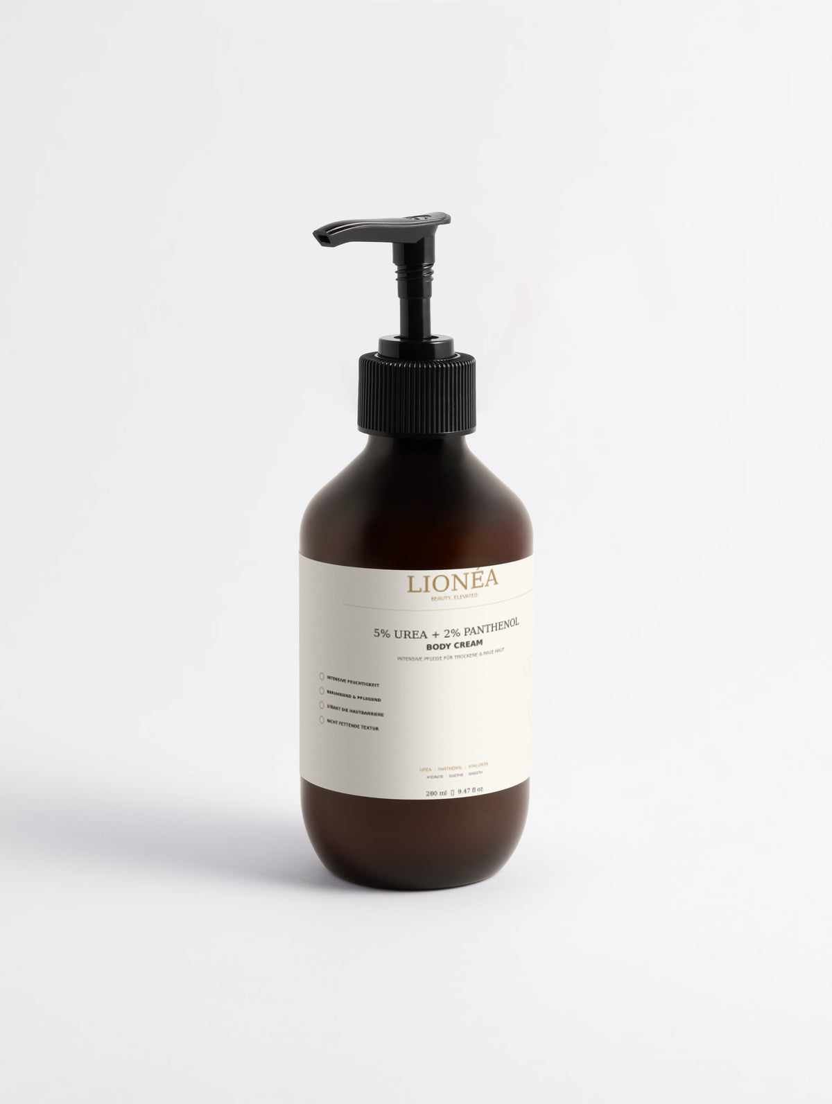 LIONÉA 5% Urea + 2% Panthenol Body Cream – 280 ml