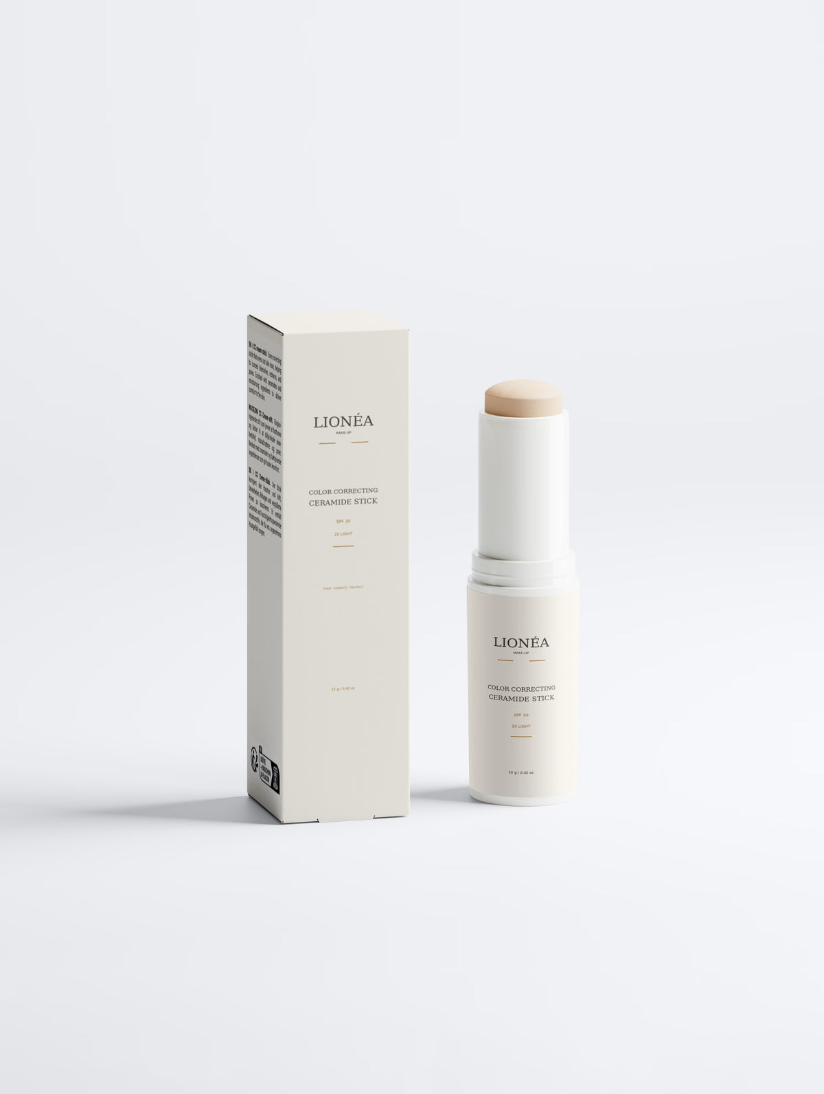 LIONÉA Color Correcting Ceramide Stick SPF 30 – 20 Light – 12 g