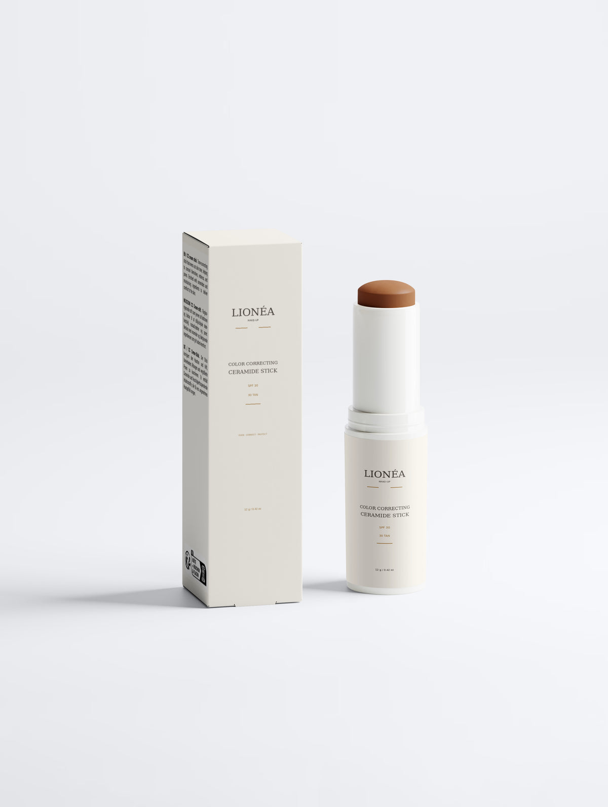 LIONÉA Color Correcting Ceramide Stick SPF 30 – 30 Tan – 12 g
