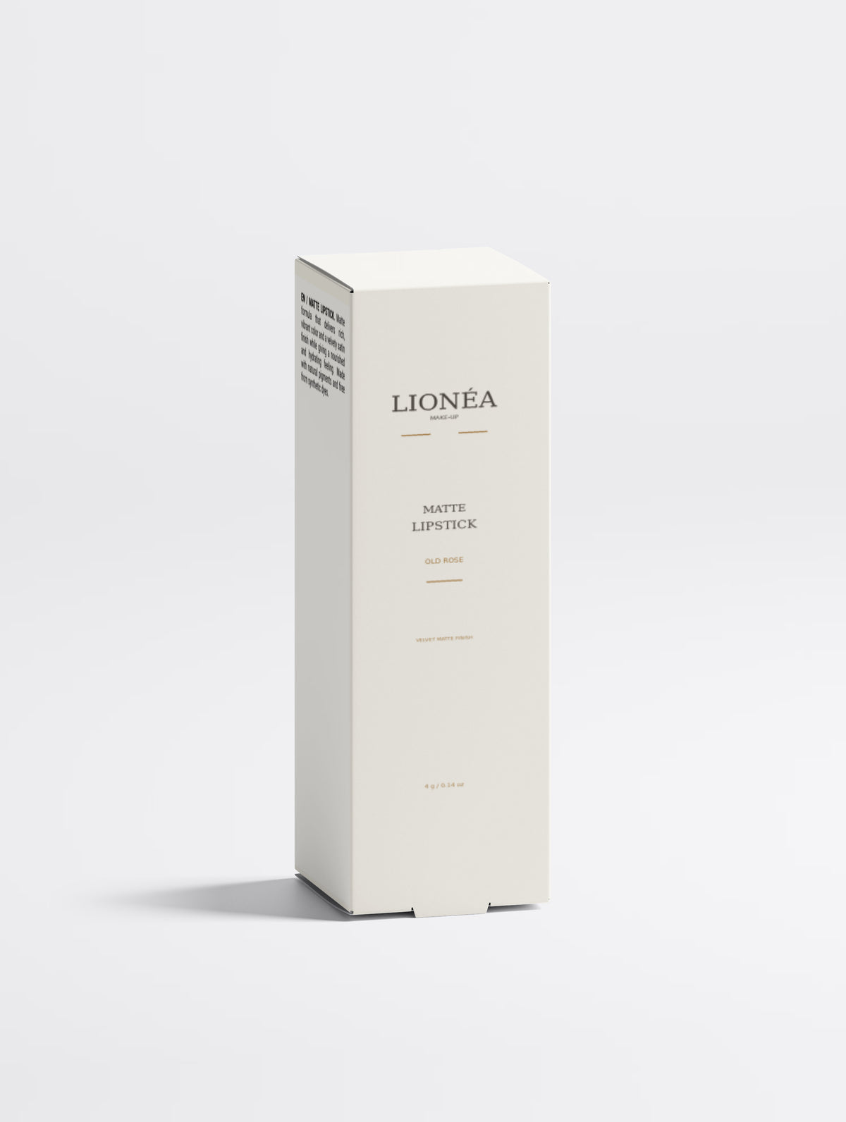 LIONÉA Matte Lipstick – Dusty Rose – 4 g