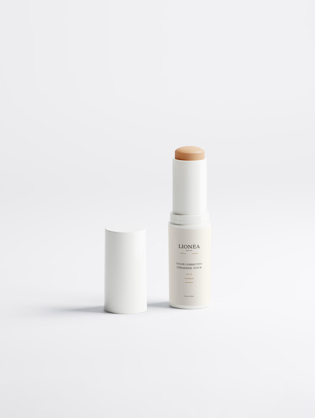 LIONÉA Color Correcting Ceramide Stick SPF 30 – 25 Medium – 12 g